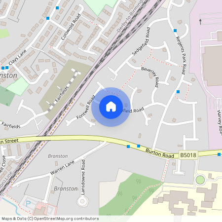 Lingfield Road, Branston, Burton-on-Trent, Staffordshire, DE14