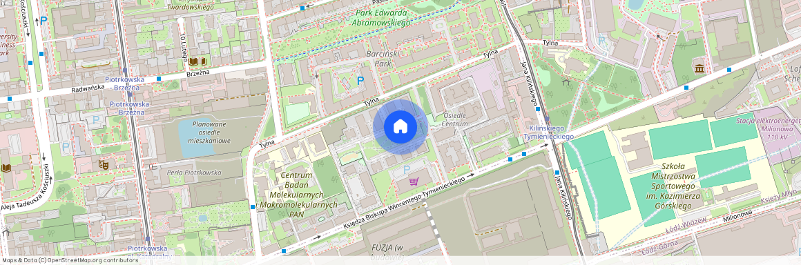 ul. Tylna, Centrum, Śródmieście, Łódź, łódzkie