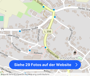 Schöne 3 Zimmer Wohnung mit toller, großer Südterrasse in Schopfloch - Foto 1