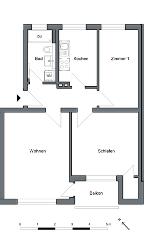 Top modernisierte Wohnung im Grünen - Photo 2