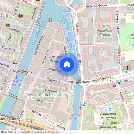 ul. Motławska, Śródmieście, Gdańsk, pomorskie