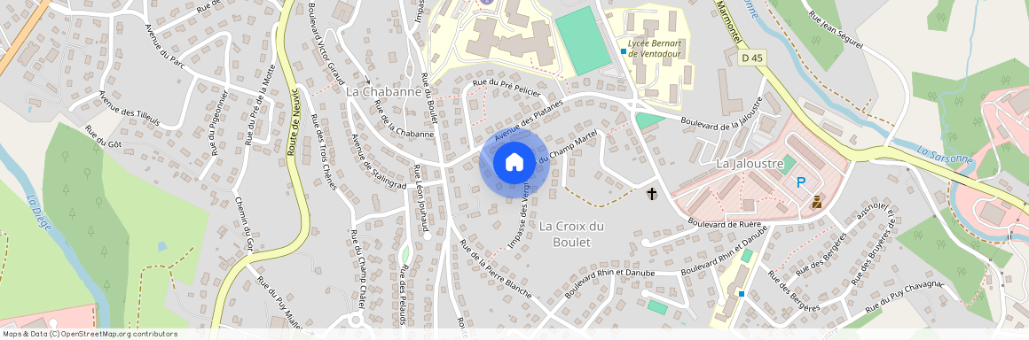3 Rue Du Champ Martel, Ussel