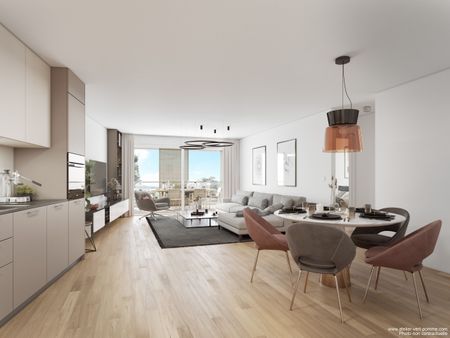 1.5 room apartments – Ecoquartier des Echervettes, Romont - Photo 2