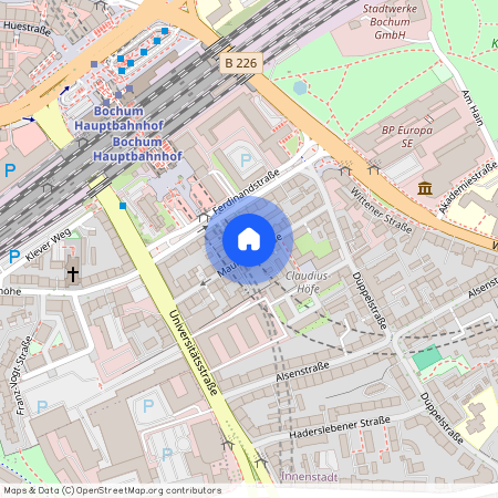 Mauritiusstr. 19, 44789 Bochum - Bochum-Süd