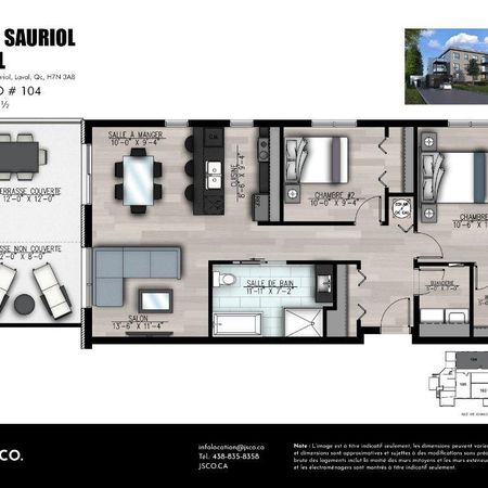 4½ à louer | INTERNET | Électroménagers (5) | ASCENSEUR | RANGEMENT | 1er juillet 2026 - Photo 3