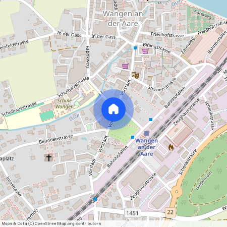 3380, Wangen an der Aare, Vorstadt