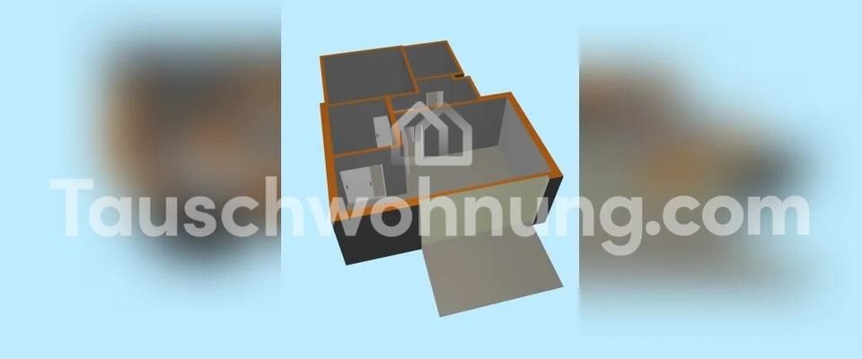 TAUSCHWOHNUNG 2 Zimmer Wohnung mit großen Wohnzimmer + eingezäuntem Garten - Foto 1