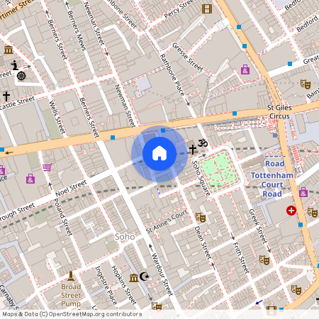 1 Fareham Street, London W1F