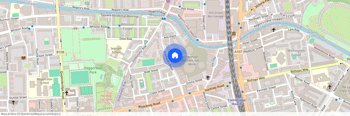 Marian Place, Broadway Market, E2, London