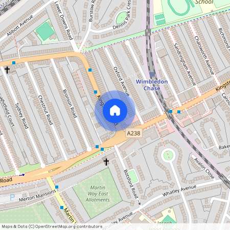Kingston Road, Wimbledon, London, SW20
