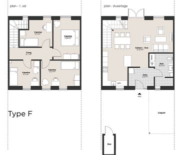 5-værelses rækkehus i 2 plan til leje i Silkeborg - Photo 6