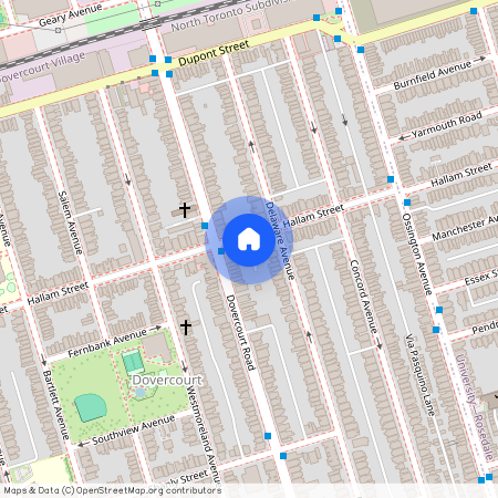 119 HALLAM STREET, Toronto, Dovercourt-Wallace Emerson-Junction