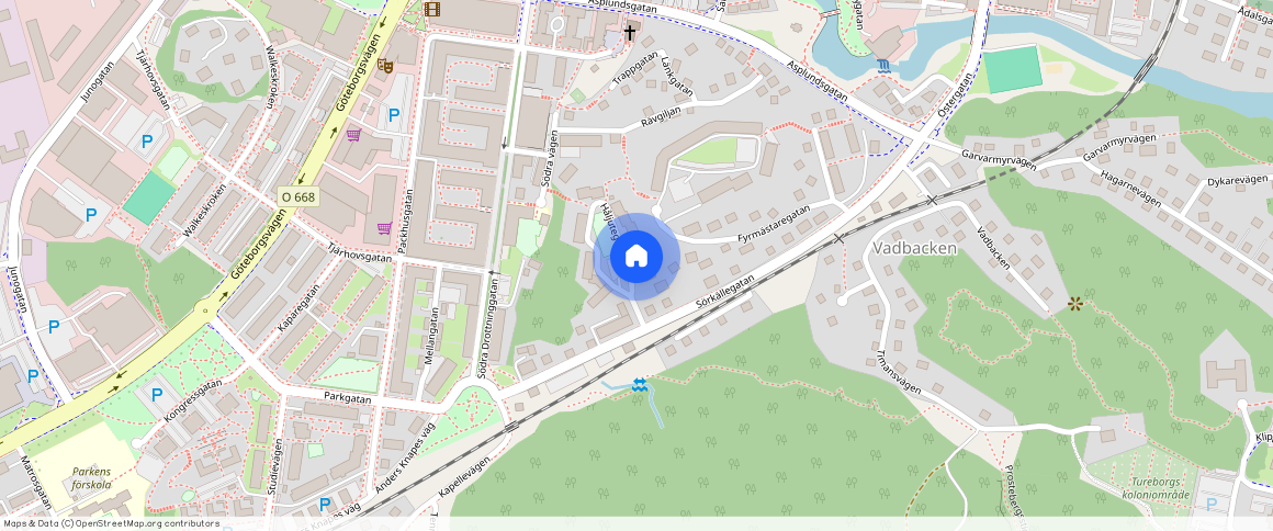 Vadbacken, Uddevalla, Västra Götaland, Håljutegatan 4 B