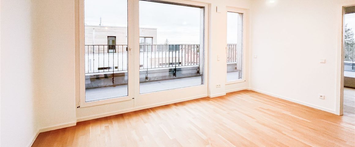 Moderne 2-Zi.-Wohnung mit großer Dachterrasse in schönem Neubauquartier direkt an der Dahme - Foto 1