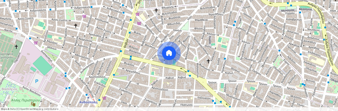 Χαονιάς 22, 121 33 Περιστέρι, Νέα Σεπόλια (Περιστέρι)