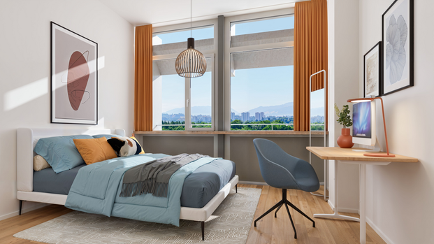 ERSTBEZUG - Wohnen mit Weitblick im Hochhuus Bern - Photo 1