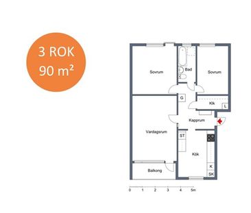 Lagastigsgatan 48 C - Photo 1