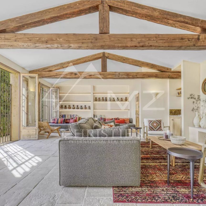 Saint-Paul-de-Vence - Villa provençale avec vue collines et mer - 5 chambres - Photo 1