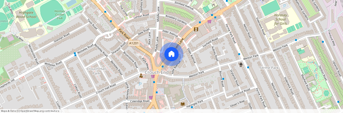 The Broadway Parade, Crouch End, North London, N8