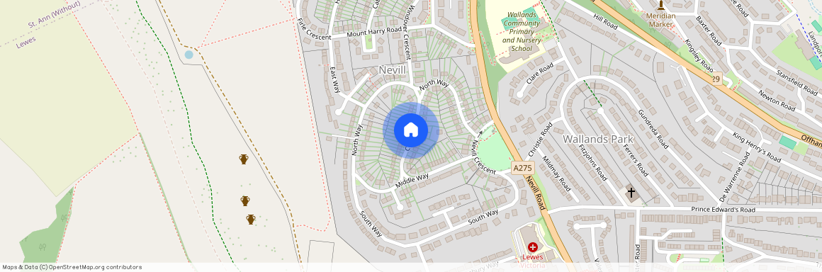Cross Way, Lewes BN7