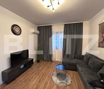 Apartament cu 2 camere, 44 mp, prima inchiriere, bloc nou, zona Brazda lui Novac - Fotografie 2