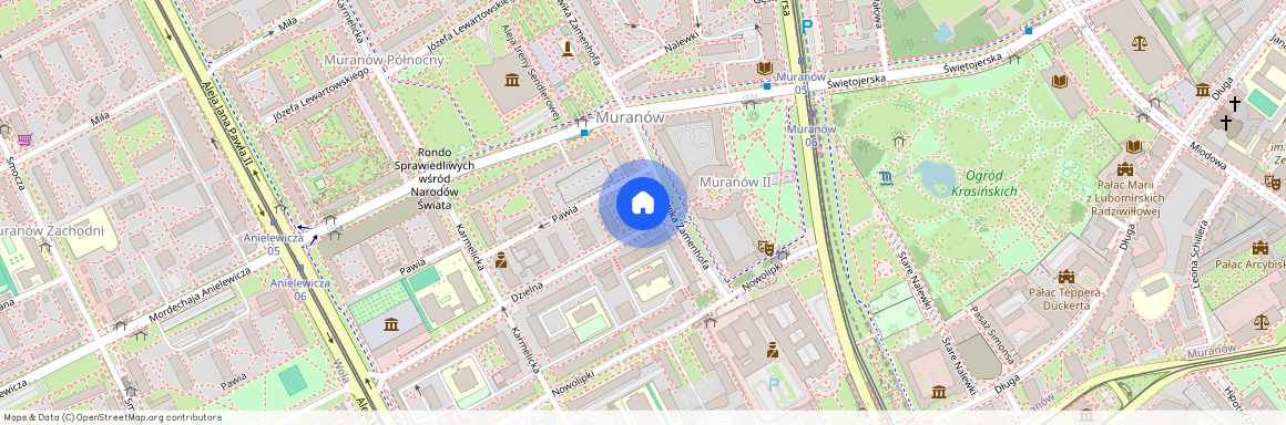 ul. Dzielna, Muranów, Śródmieście, Warszawa, mazowieckie