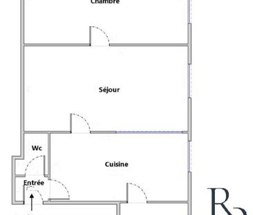 St Just - T2 de 50,53 m² à louer, - Photo 2