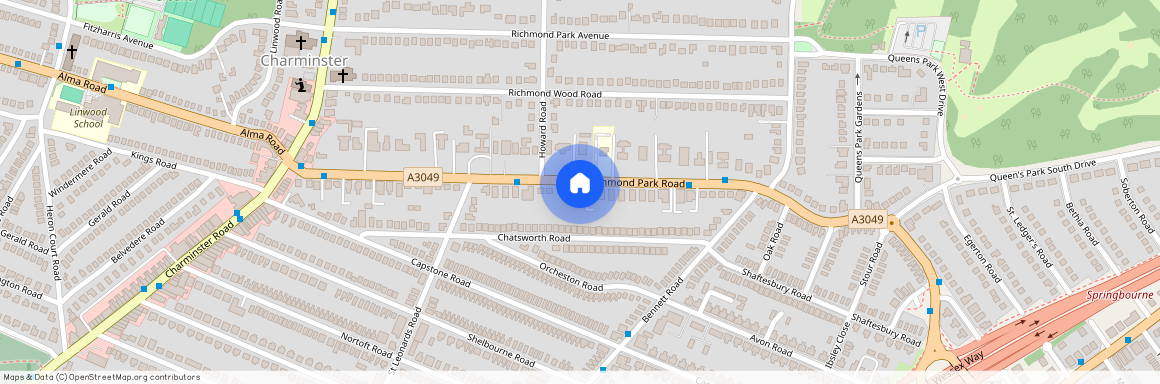 2 Bed Flat on Richmond Park Road