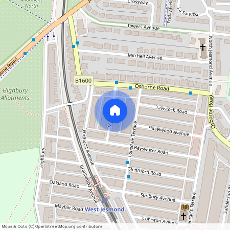 Myrtle Grove, Jesmond, Newcastle, NE2