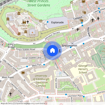 Kings Stables Road, Grassmarket, Edinburgh, EH1