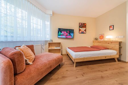 City-Residence: Gepflegtes 1-Zimmer-Apartment mit W-LAN und Reinigungsservice - Photo 4