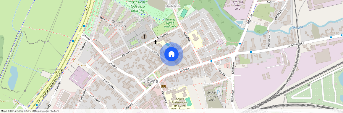 ul. Średnia, Główna, Nowe Miasto, Poznań, wielkopolskie