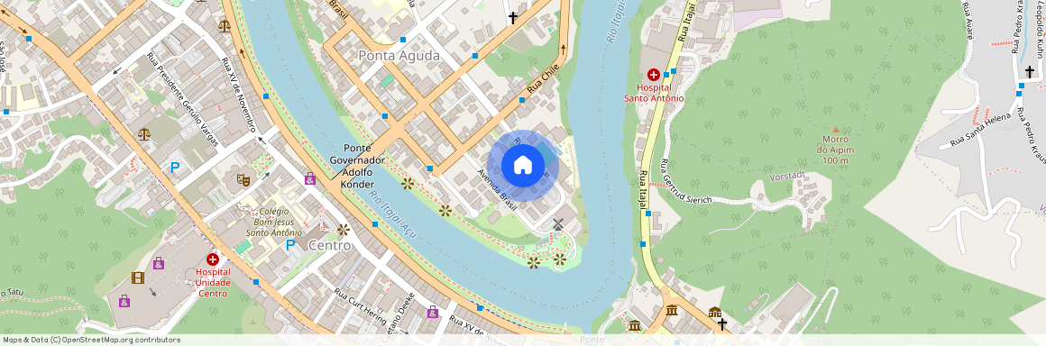 Rua Colombia, 55, Blumenau, Blumenau - SC, 89050-030, Brazil
