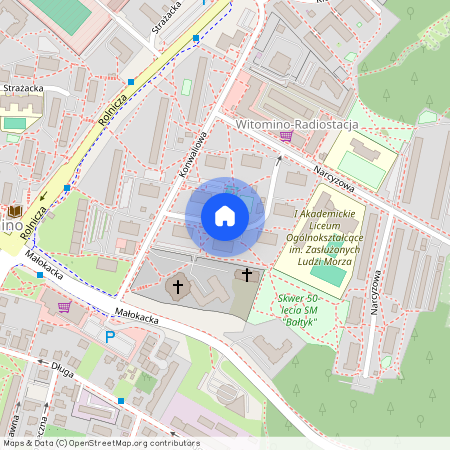 ul. Polskiego Czerwonego Krzyża, Witomino-Radiostacja, Gdynia, pomorskie