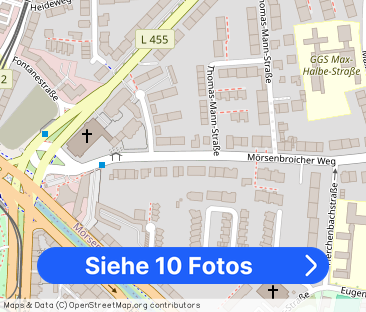 ETW mit gr. Loggia, Schwimmbad und Sauna, TG-Stellplatz in Ddf-Mörs... - Foto 1