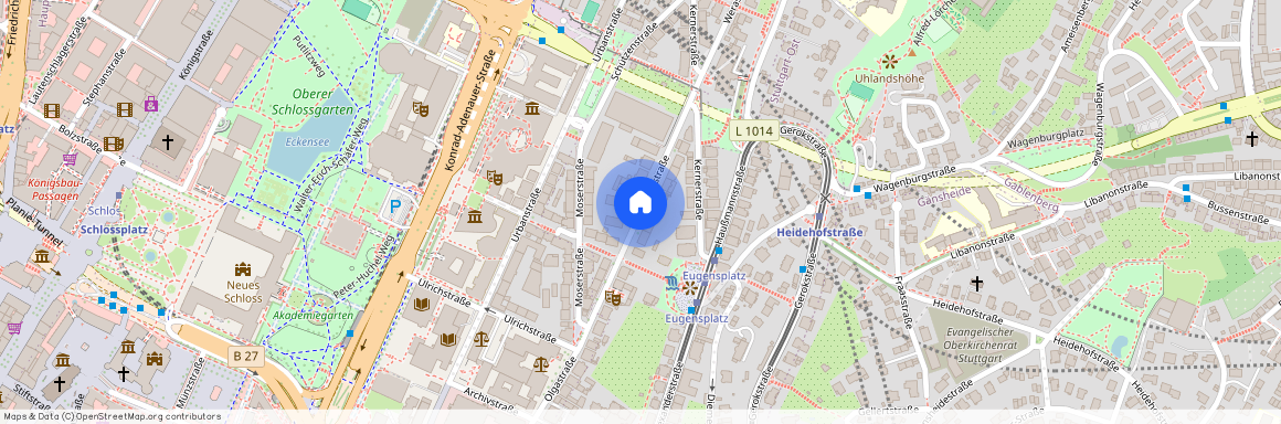 Werastr., 70182 Stuttgart - Stuttgart-Mitte