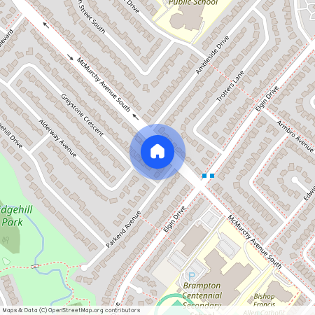 219 Mcmurchy Avenue #Main, Brampton, Brampton South