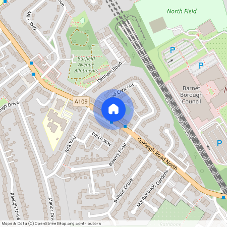 Oakleigh Road North, London, N20