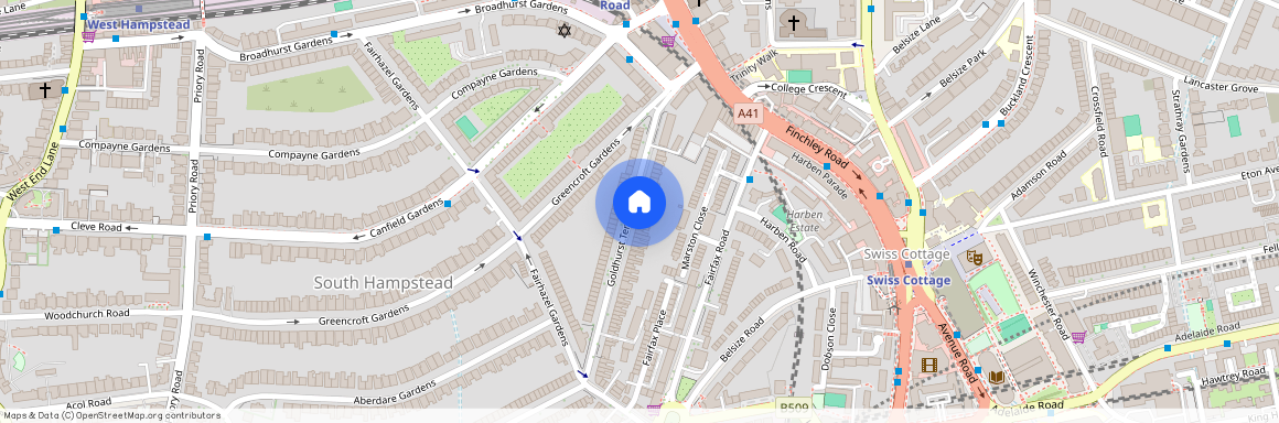 Goldhurst Terrace, South Hampstead, London, NW6