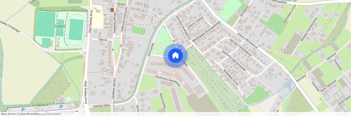 ul. Janusza Korczaka, Sobótka, Sobótka, wrocławski, dolnośląskie