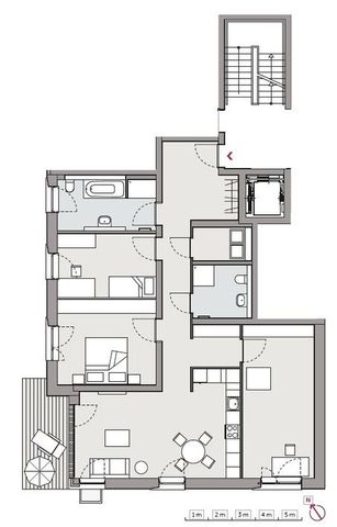 Exklusiv wohnen im Grünen – stilvolle 4‑Zimmer‑Wohnung nahe der Innenstadt - Photo 3