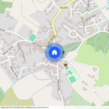 Leat House Flat, High Street, Chagford