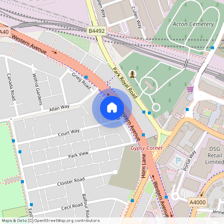 Horn Lane, Acton, W3