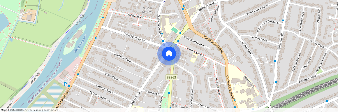 Claremont Road, Surbiton KT6