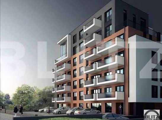 3 camere, 72 mp, imobil nou, prima inchiriere, terasa 24 mp, zona Calea Turzii - Photo 1