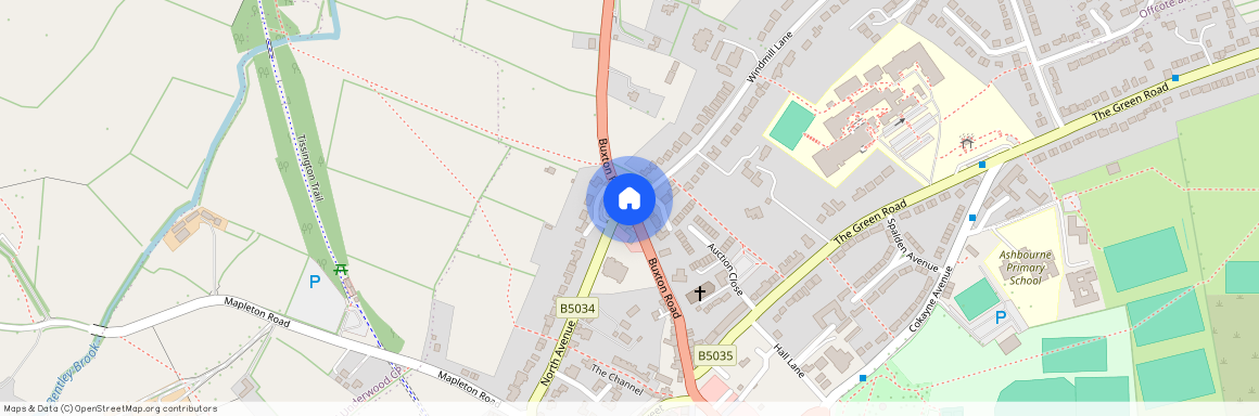 Buxton Road, Ashbourne