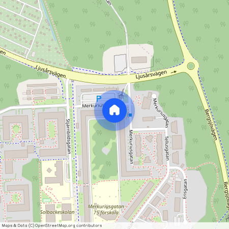 Östra Bergsjön, Göteborg, Västra Götaland, Merkuriusgatan 25