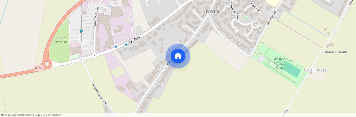 Broadgate, Weston, Spalding, PE12