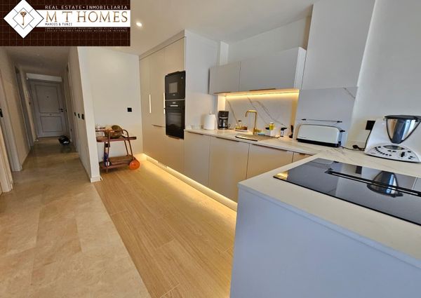SPECTACULAR BEACHFRONT APARTMENT IN LOS BOLICHES – PANORAMIC SEA VIEWS