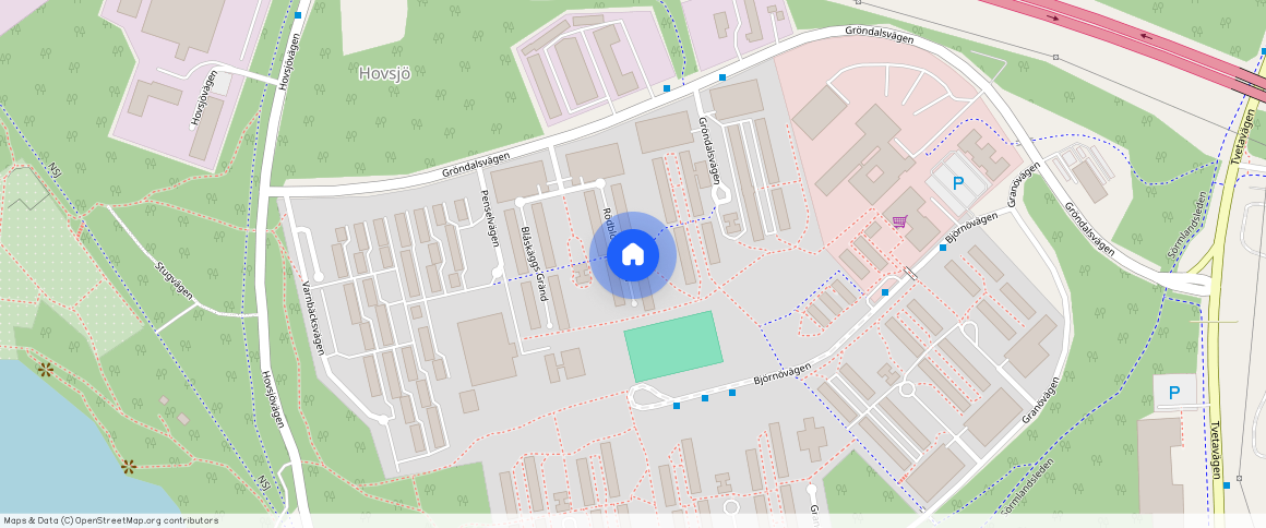 Hovsjö, Södertälje, Stockholm, Rödbloms gränd 45